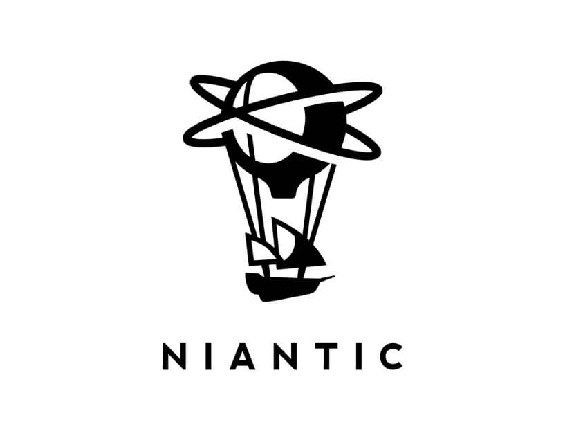 Niantic Logo - Black and White.